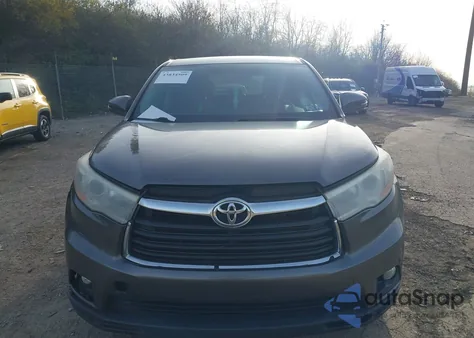2014 Toyota Highlander Le Plus V6 из США, поврежденный, VIN 5TDBKRFHXES056097